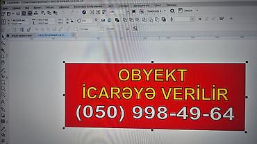 buklet capı: Banner,Vinil,Setka vinil. çapı. İşıqlı qabarıq hərflər,Neon. Hər növ — 8