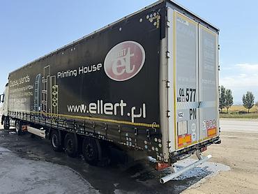 мобильный держатель: Шторный полуприцеп Wielton 105 кубов состояние отличное - Тип — 8