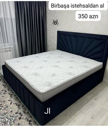 искусственные цветы баку: Новый, Двуспальная кровать, С матрасом