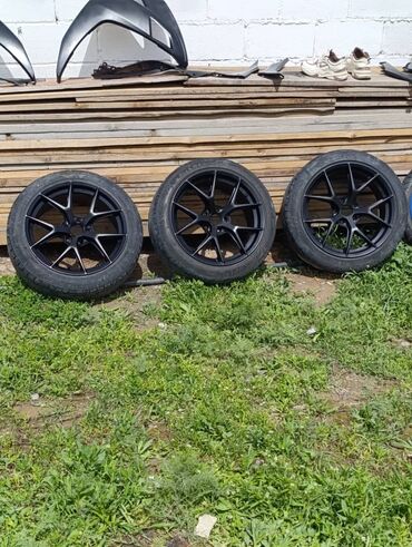 Колеса в сборе: Колеса в сборе 225 / 45 / R 18, Лето, Б/у, Комплект, Легковые, отверстий - 5