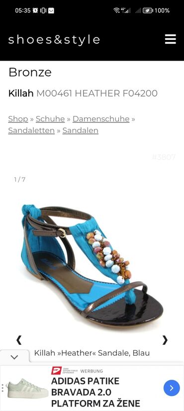 new yorker kaisevi: Sandals, 38