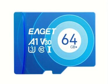 Mobil telefonlar üçün digər aksesuarlar: Mikro kart 64 GB ✅ Original Eaget Firmasının məhsuludur ➡️ 64 Gb