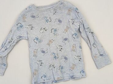 czarne spodenki do kolan: Sweatshirt, Next, 3-4 years, 98-104 cm, condition - Very good