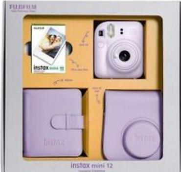 fujifilim: Fujifilm Instax Mini 12 – Lavanda rəngində tam dəst Dəst tərkibi: - — 1