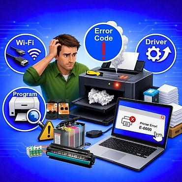 printer epson l850: 🖨️"Printer təmiri ustası" olaraq printerlərin təmiri, quraşdırılması — 3