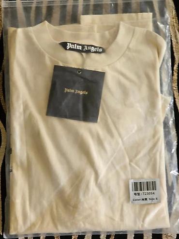 Majice: Men's T-shirt Off-White, bоја - Bež — 9