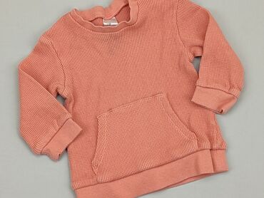 świąteczne sweterki dla dzieci: Sweatshirt, H&M, 9-12 months, condition - Very good