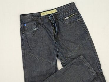 mango legginsy z zapiętkami: Spodnie jeansowe, DenimCo, 11 lat, 140/146, stan - Bardzo dobry