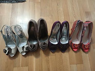 Salonke: Ženske cipele na štiklu – set od 5 pari - Modeli: otvoren prst — 1