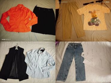 Köynək və bluzalar: Her biri tezekimidi təcil satılır ucuz qiymətə maksimum 5 ədəd alana — 4