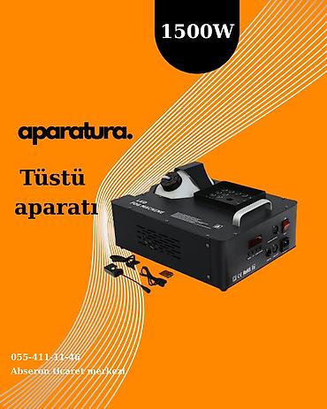 dj aparatı: 💨 **Tüstü yuxarı qalxsın, səhnə rənglənsin!** **1500W LED Yuxarı — 1