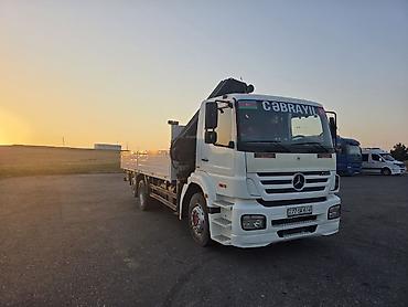 manipulyator nədir: Mercedes-Benz Axor kran-manipulyatorlu bortlu yük maşını 6 tonluq kran — 2