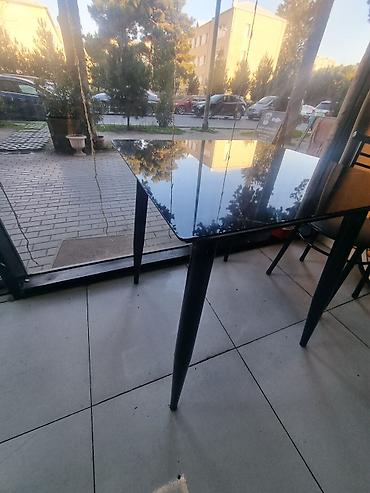 Mebel: İşlənmiş, Açılmayan, Mərmər, Kvadrat masa — 2