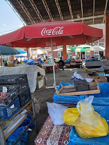 səməni formaları: Böyük ölçülü açıq hava kölgəlik çətir – Coca‑Cola brendli - Rəng — 1