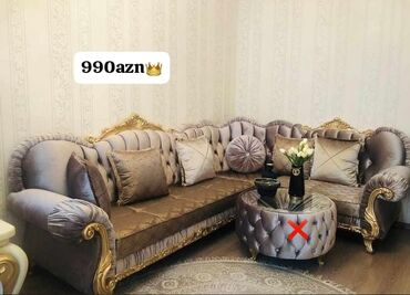 damla mebel divan qiymetleri: Угловой диван, Ткань