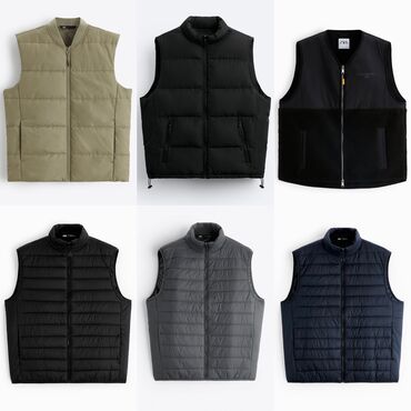 безрукавку: Куртка S (EU 36), M (EU 38), L (EU 40), цвет - Черный