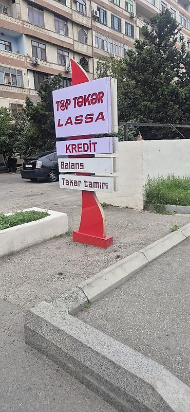 buklet capı: Banner,Vinil,Setka vinil. çapı. İşıqlı qabarıq hərflər,Neon. Hər növ — 6