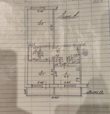 Продажа квартир: 2 комнаты, 60 м², 106 серия, 9 этаж, Старый ремонт