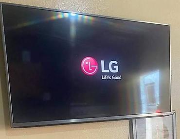 LG 108 ekran LED televizor - Daxili krosnu tuner - Kart yeri