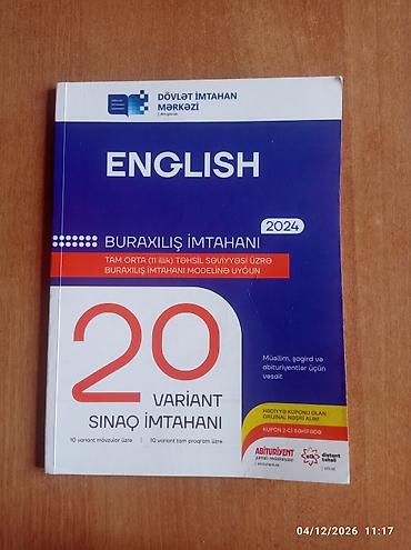 Testlər: DİM – English 2024 Buraxılış İmtahanı vəsaiti - Tam orta (11 illik) — 1