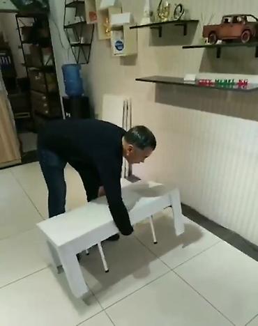 Столы-трансформеры: Стол трансформер "Швейцар 40/77" длина от 48 до 300 см высота — 25