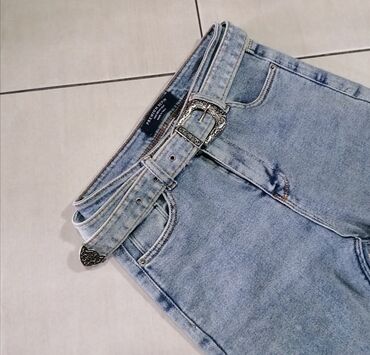 Farmerke: Farmerice extra model i kvalitet uvoz Francuska Kao nove Jednom nošene — 9