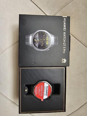 huawei smart: Huawei Watch GT 5 Pro – ağıllı saat - Materiallar: titan gövdə və — 2