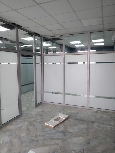 Перегородки на заказ: На заказ Каркасная перегородка, Для офиса, Бронированное стекло, Монтаж, Демонтаж, Бесплатный замер at lalafo.kg — 10 Перегородки на заказ: На заказ Каркасная перегородка, Для офиса, Бронированное стекло, Монтаж, Демонтаж, Бесплатный замер — 10