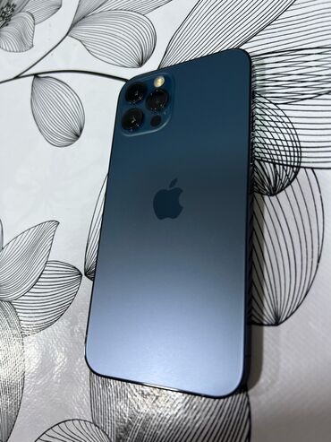 Apple iPhone: IPhone 12 Pro, 128 GB, Pacific Blue, Face ID