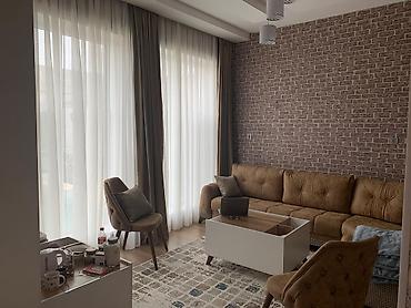 divan istikbal: Xüsusi dizayn salon mebeli dəsti - Künc divan: Qəhvəyi rəngli, yumşaq — 7