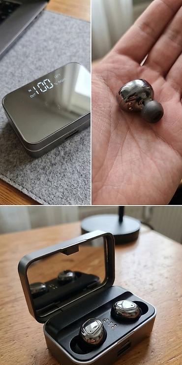 беспроводной наушник: Yeni M90 Wireless Bluetooth Qulaqlıq (Powerbank funksiyalı / Tam — 2
