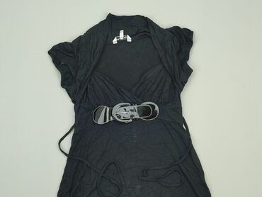 czarna sukienki z krótkim rękawem: Sukienka, S, New Look, stan - Dobry