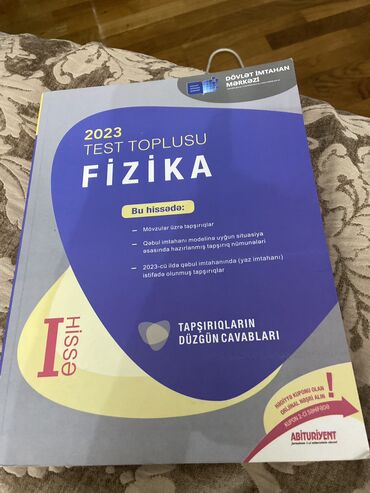 araz yayinlari riyaziyyat pdf: Fizika test toplusu 2023 tezedi