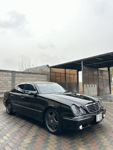 бишкек авторынок цены на автомобили: Mercedes-Benz E-Class: 2000 г., 5.5 л, Автомат, Бензин, Седан