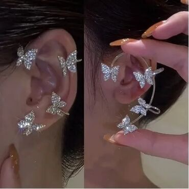 Minđuše: Cena 700din/kom
Dostpne u boji srebra i boji zlata za levo i desno uvo — 1