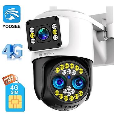 Фото и видеокамеры: Камера Yoosee 4G 📶 и WiFi 🛜! Модель Yoosee 5 мегапикселейный 10Х зум — 1