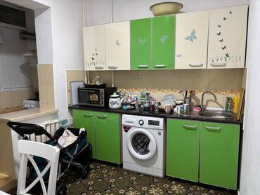 тц бишкек парк: 2 бөлмө, 52 кв. м, 106-серия, 7 кабат, Евроремонт
