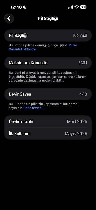 iphone 5 plus: IPhone 16 Pro Max, 256 GB, Qızılı — 6