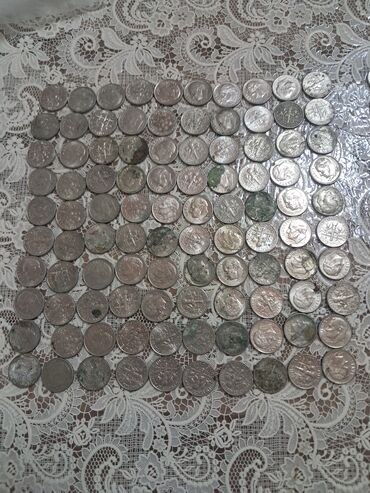 Sikkələr: ABŞ sikkələri – qarışıq lot - Növ və nominalar: quarter dollar (25¢) — 26