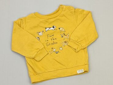 sweterek na szydełku dla niemowlaka: Sweatshirt, Fox&Bunny, 9-12 months, condition - Good