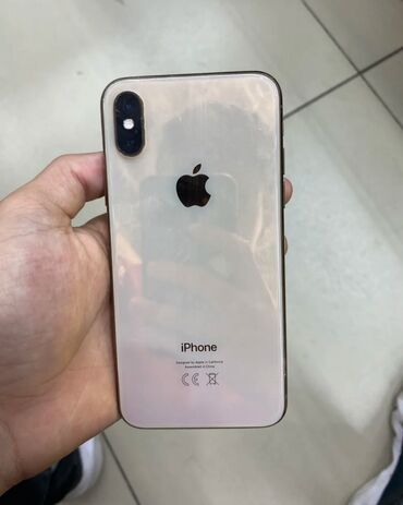 Apple iPhone: IPhone Xs Max, Б/у, 256 ГБ, Black Titanium, Защитное стекло, Чехол, 100 %