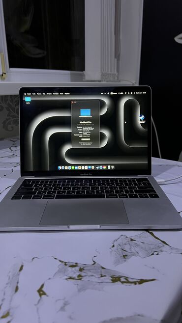 macbook pro 13 2012 цена: Ноутбук, Apple, 16 ГБ ОЭТ, Intel Core i5, 13.5 ", Колдонулган, Татаал эмес тапшырмалар үчүн, эс тутум SSD