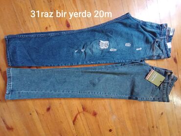 Şalvarlar: Hamısı 40m tək 10m razmer şəkil üstə yazilib Kişi şalvarları – — 9