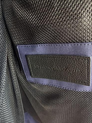 pencek: Ermenegildo Zegna kişi gödəkçəsi - Rəng: tünd göy/navy - Stil: şəhər — 3