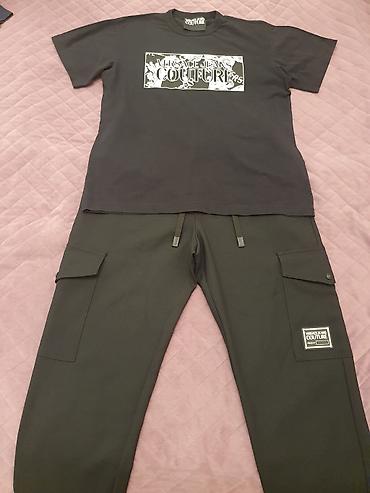 Şalvarlar: Versace Jeans Couture Orijinal kişilər üçün cargo şalvar Ölçü M Az — 4