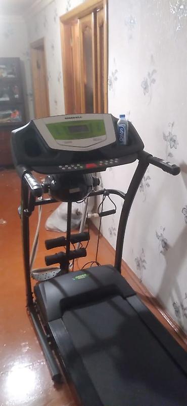 Qaçış trenajorları: GREEN HILL qaçış trenajoru – çoxfunksiyalı ev fitnes aparatı — 2