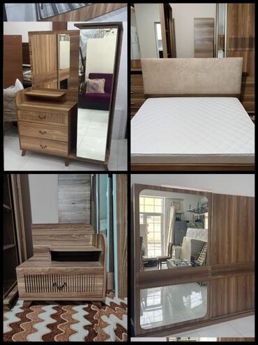 Komodlar: Yataq desti 600 azn.Temiz Mdf materialinandi. Matras yoxdu.❌ Ödənişli