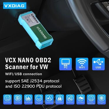 Alati za automobile: VXDIAG VCX NANO NX100 WiFi za VW/Audi/Škoda/Seat/Bentley VXDIAG VCX — 12