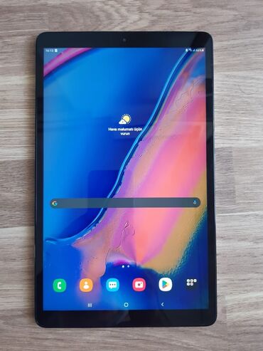 Samsung: Samsunq qalaqsi tab A. T 515 madeli. Böyük planşetdi. Ustada olmayıb