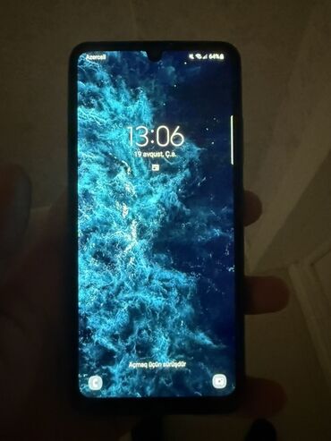 xiaomi mi s: Samsung Galaxy A32, 64 GB, rəng - Qara, Barmaq izi